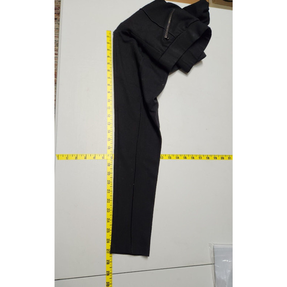 Lou & Grey Womens Small Straight Skinny Ankle Pull On Pants Black Career - Picture 6 of 8